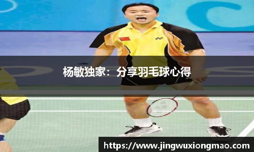 杨敏独家：分享羽毛球心得